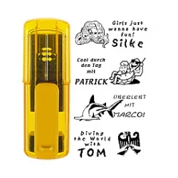 Smart-stamp - Größe: 47 x 18 mm - Farbe: topaz