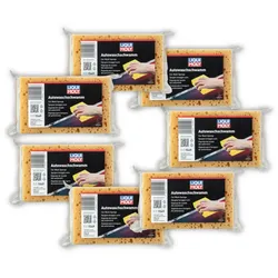 7x Reinigung LIQUI MOLY 1549 Auto-Wasch-Schwamm Autowäsche Autopflege Autoschwamm