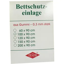 Betteinlage Gummiplatte 0,3 mm 90x100 cm 1 St