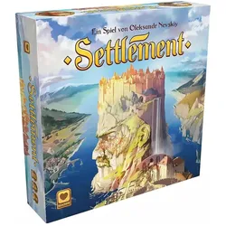 Asmodée BLAD0014 - Settlement, Brettspiel, für 1-4 Spieler, ab 10 Jahren (DE-Ausgabe) (Deutsch, 1 - 4 Spieler)