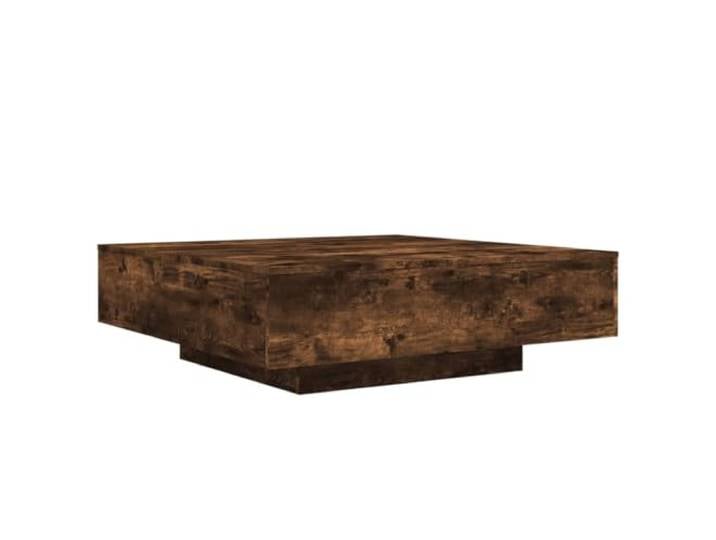 vidaXL Couchtisch Räuchereiche 100x100x31 cm Holzwerkstoff