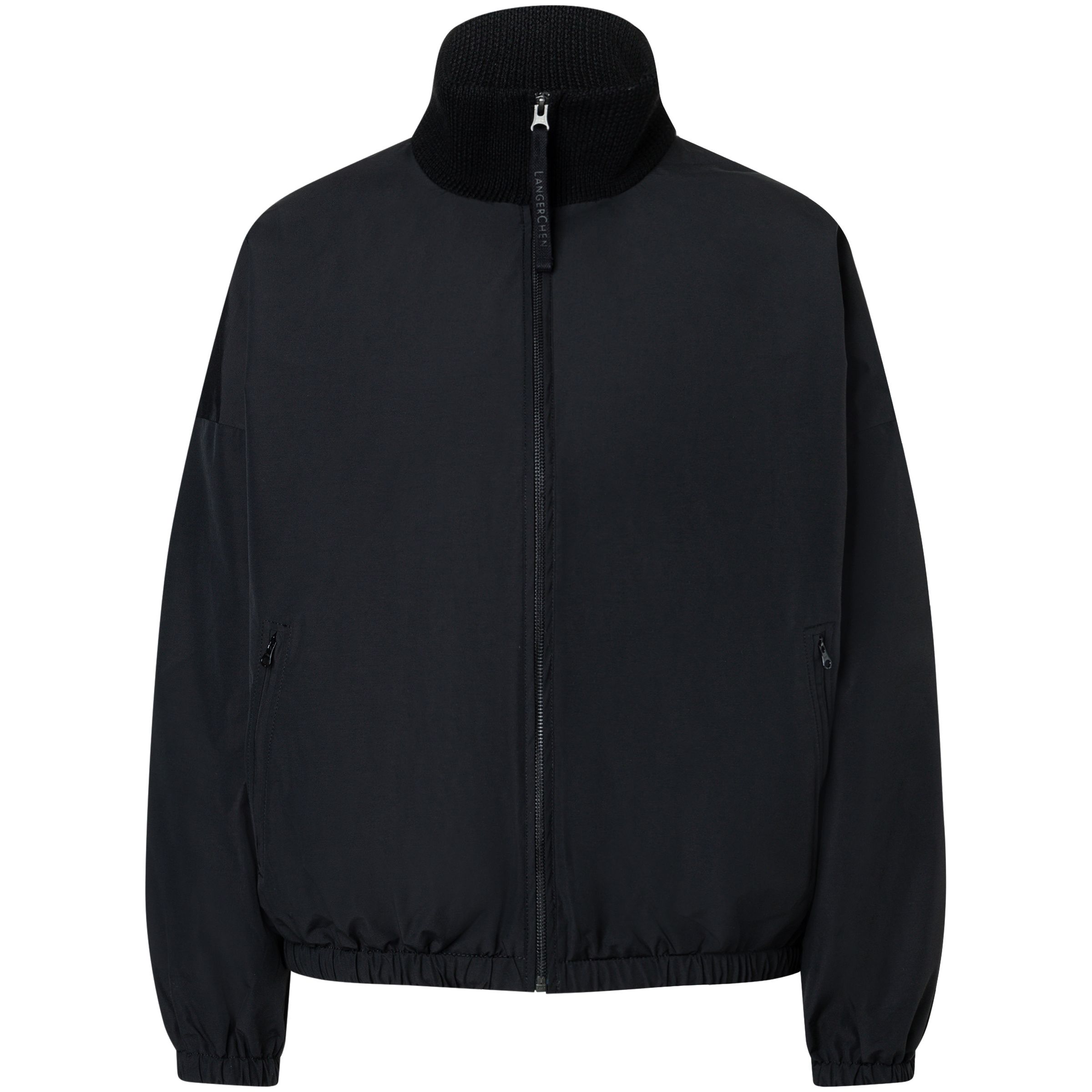 LangerChen Wattierter Damen Isolationsjacke schwarz Größe XS Lifestyle Windabweisend Wasserabweisend