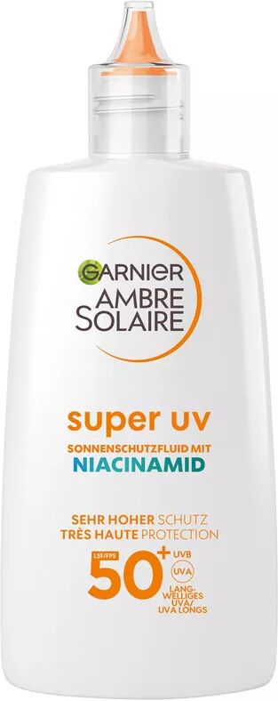 Garnier - Super UV Sonnenschutzfluid Anti-Unreinheiten mit Niacinamid LSF 50+, 40 ml