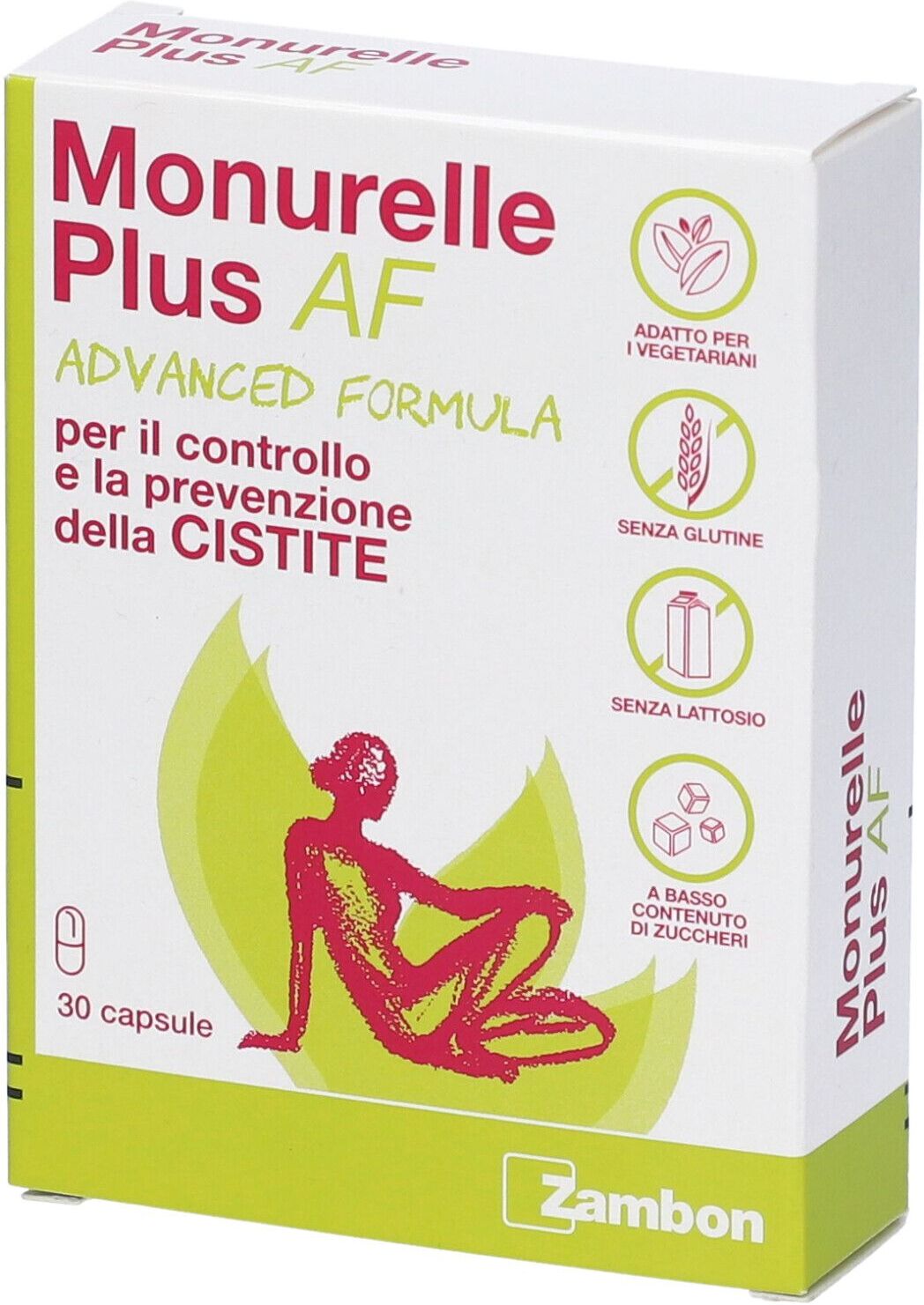 Zambon Monurelle Plus Advanced Formula, 30 Capsule