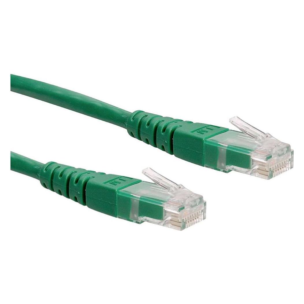 Roline UTP-Patchkabel Kat.6, grün, 3m (U/UTP, UTP, CAT6, 3 m) (21.15.1553)