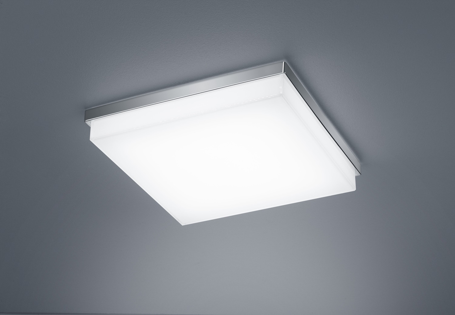 Helestra LED-Deckenleuchte COSI 31x31cm Nickel matt 15/1907.06 4022671106900