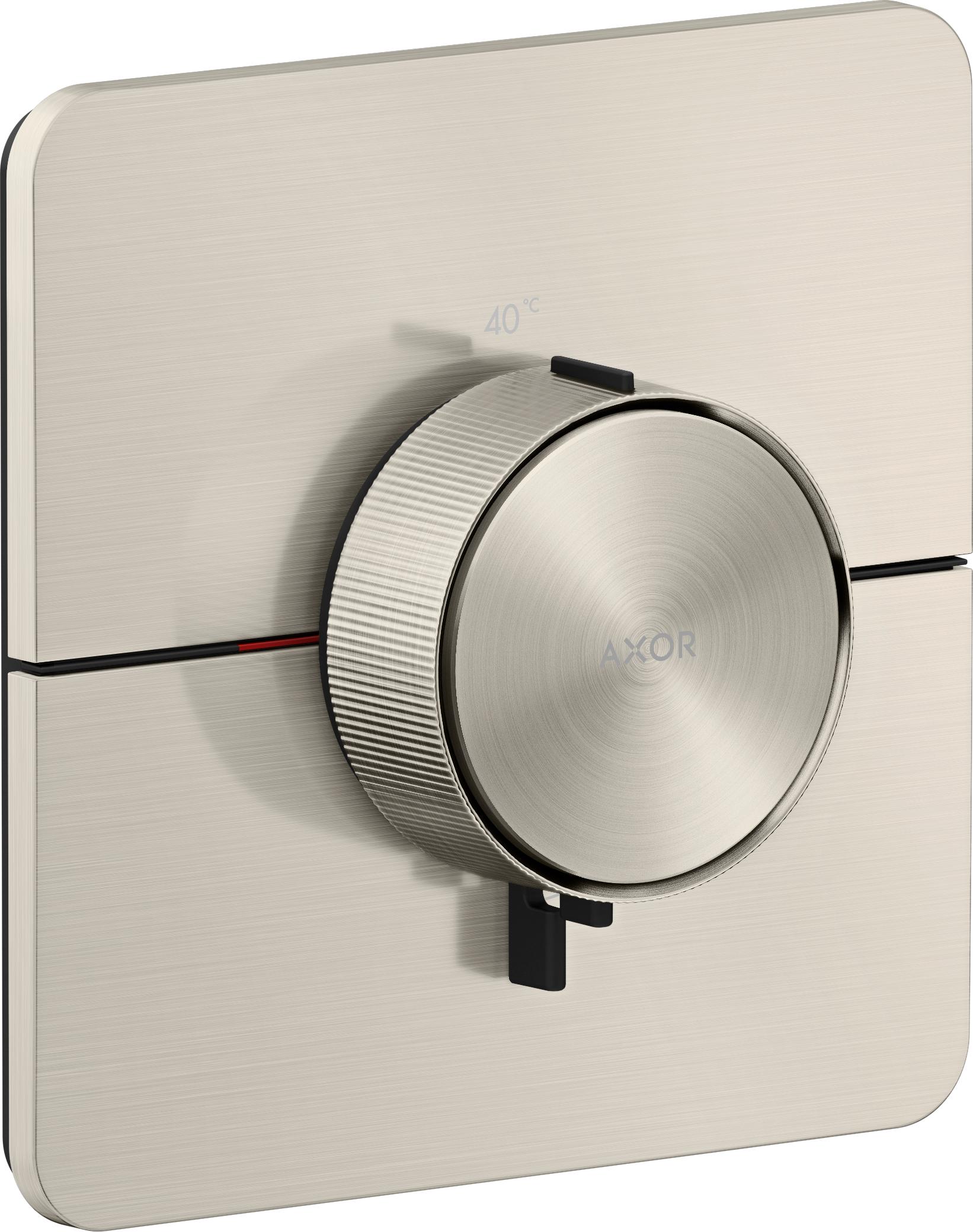AXOR ShowerSelect ID Thermostat HighFlow Unterputz softsquare, Edelstahl Optic