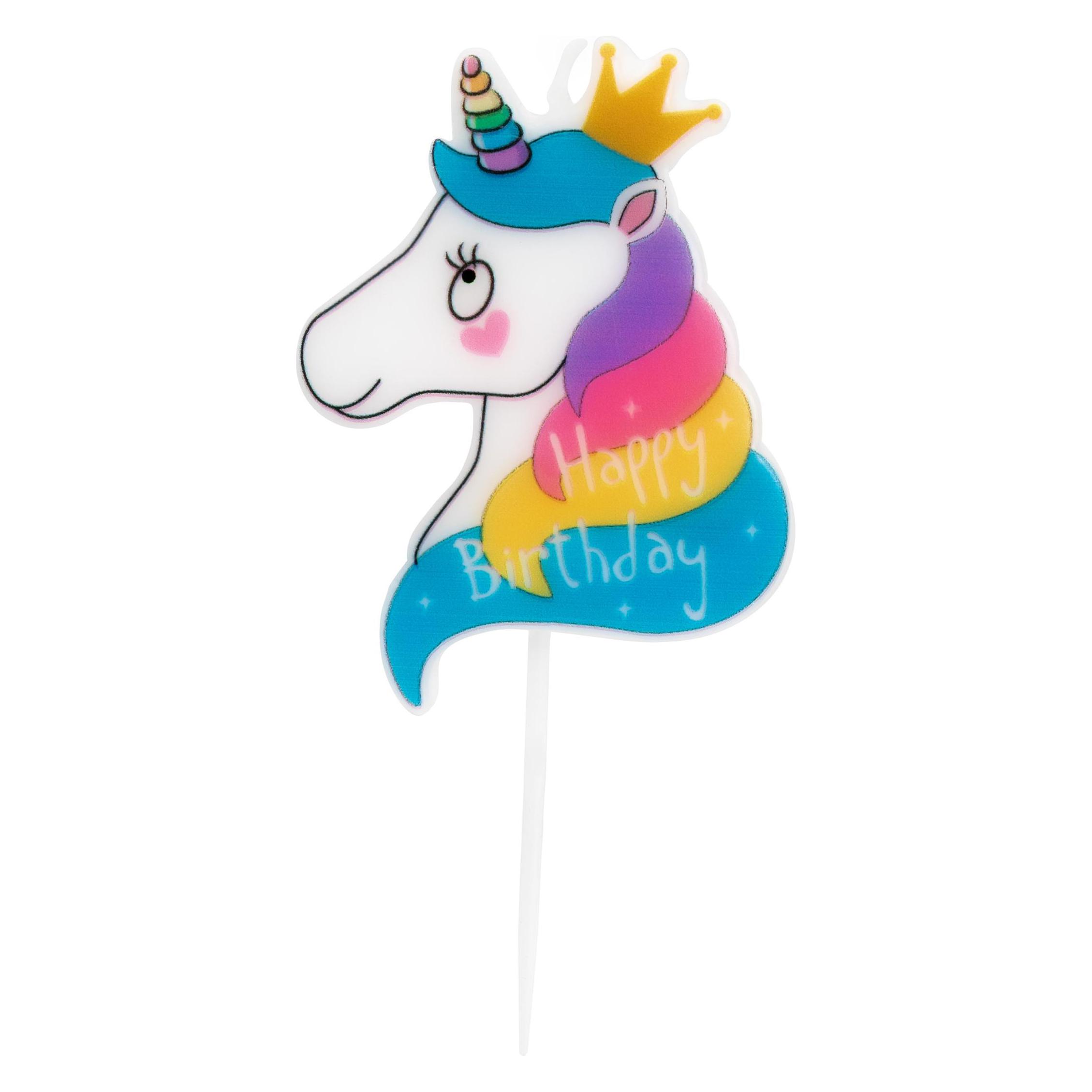 Idena Partykerze Einhorn (1 Stk.) (46987659)