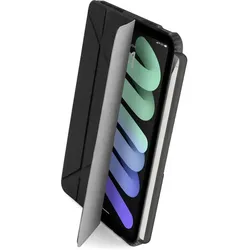 Pipetto Origami No3 Pencil Case iPad Mini (2024/2021) Black (Apple iPad mini 2021), Tablet Hülle, Schwarz