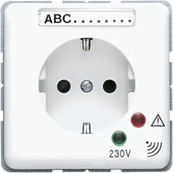 Jung SCHUKO-Steckdose CD 521 NAUF WW CD521NAUFWW