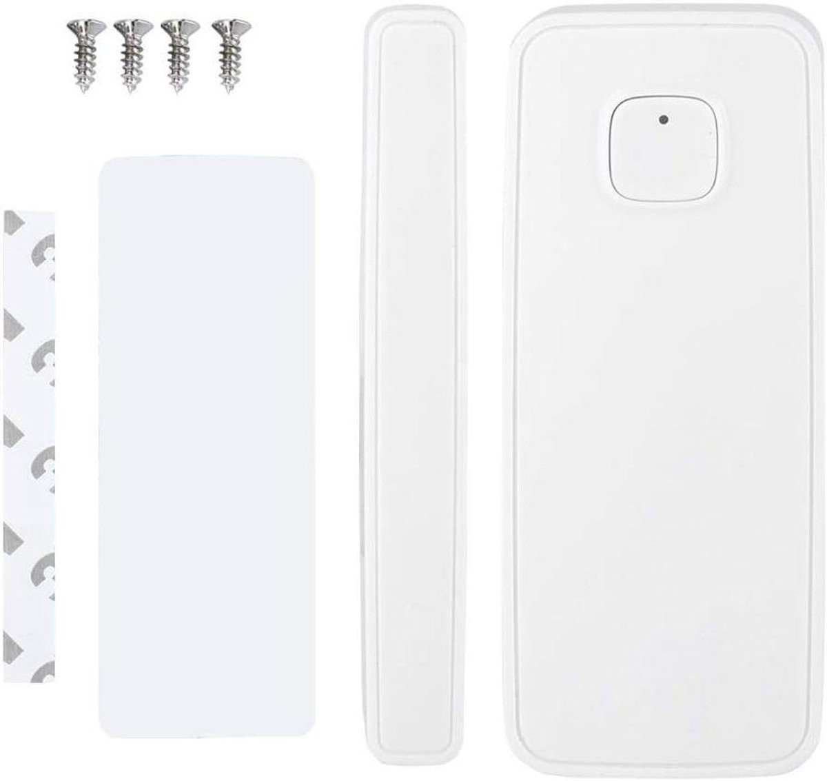 Slimme Deur en Raam Sensor WiFi Wit - 9,3 cm