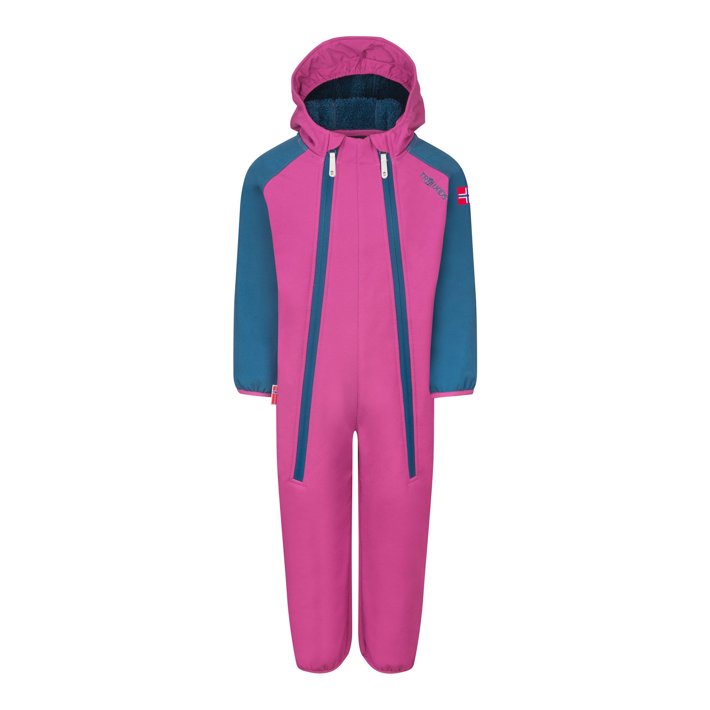 Trollkids Nordkapp Overall Kinder Overalls pink Größe 86 Lifestyle Isolierend Wasserabweisend