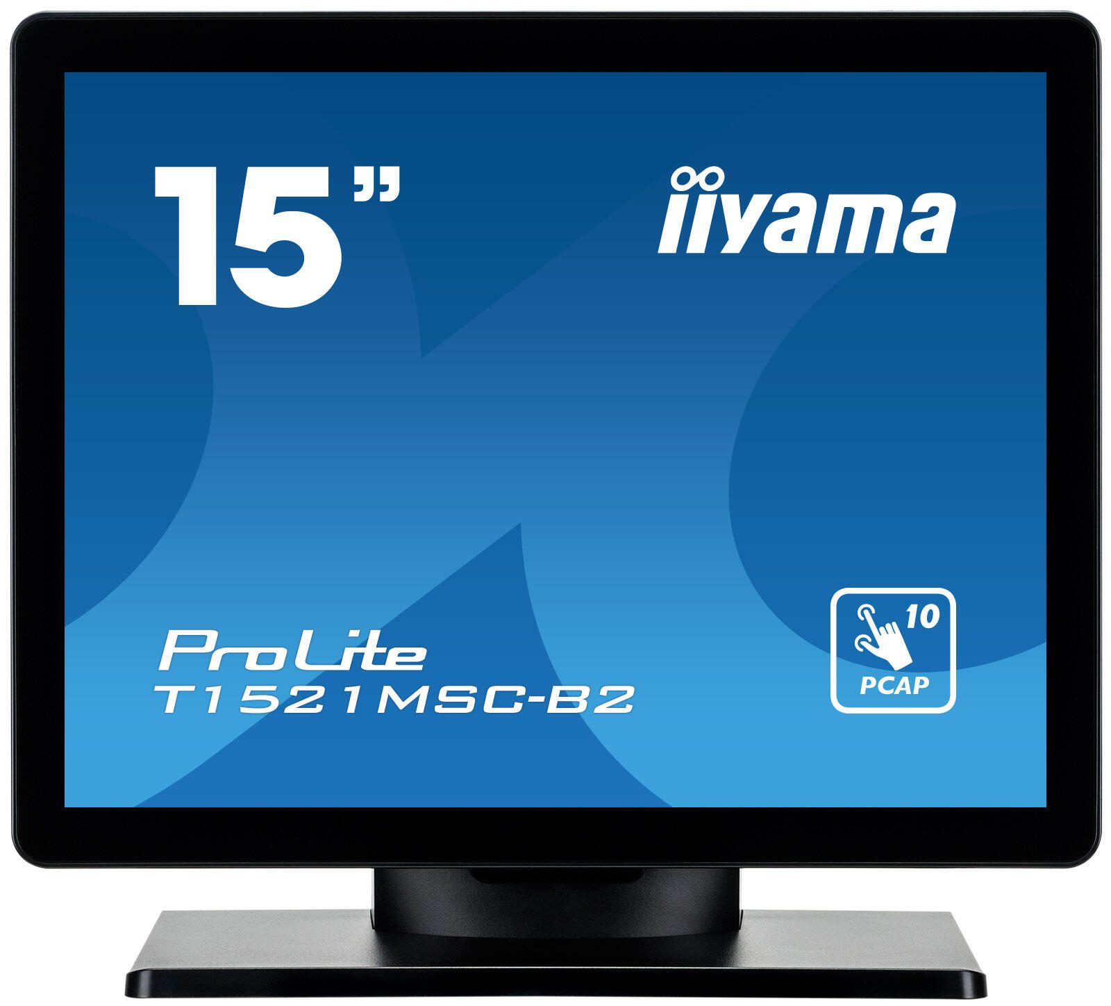 iiyama ProLite T1521MSC-B2 Touch-Monitor 38 cm (15 Zoll)
