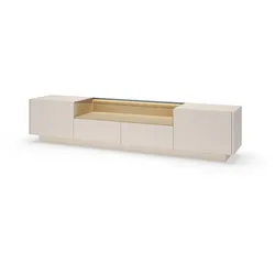 LOWBOARD PORTA 203/43,4/39,5 cm, Beige