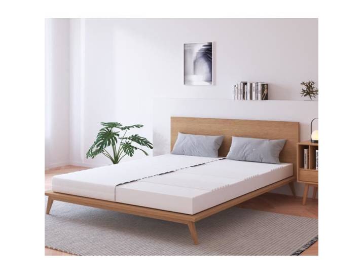 Matelas Original 140x190 cm Mémoire de Forme 16 cm Souplesse et Soutien Durable Matelas Ferme
