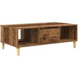 vidaXL Couchtisch Altholz 102 x 55 x 35 cm Holzwerkstoff