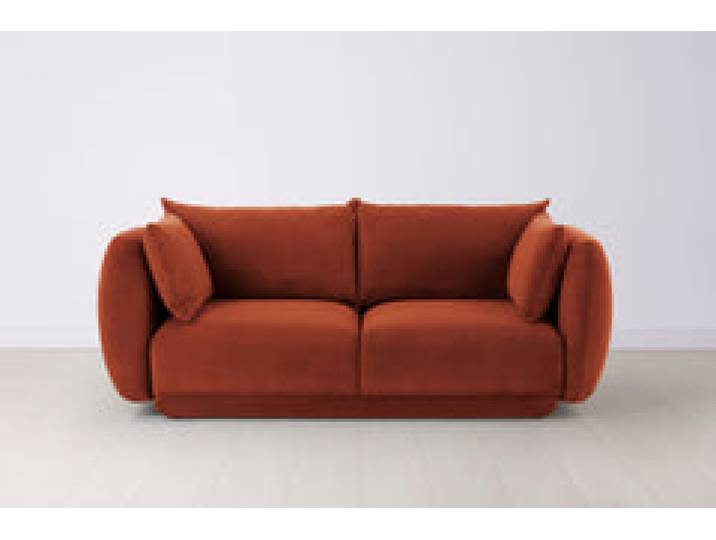 Model 16 Dreisitzer-Sofa, Ziegelrot