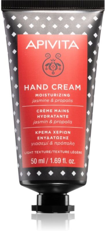 Apivita Hand Care Hand Cream Propolis Light texture crème hydratante mains 50 ml