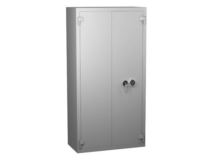 Hartmann Tresore Armoire forte de sécurité Star Protect 840 L serrure électronique - Gris clair