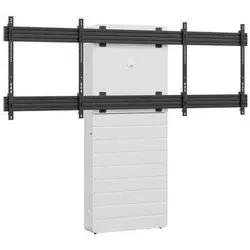 Hagor CON-Line® W Dual 65 - 75" Medienstele Boden-Wand-Montage