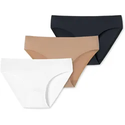 Schiesser Damen Slip Invisible Soft 3er Pack