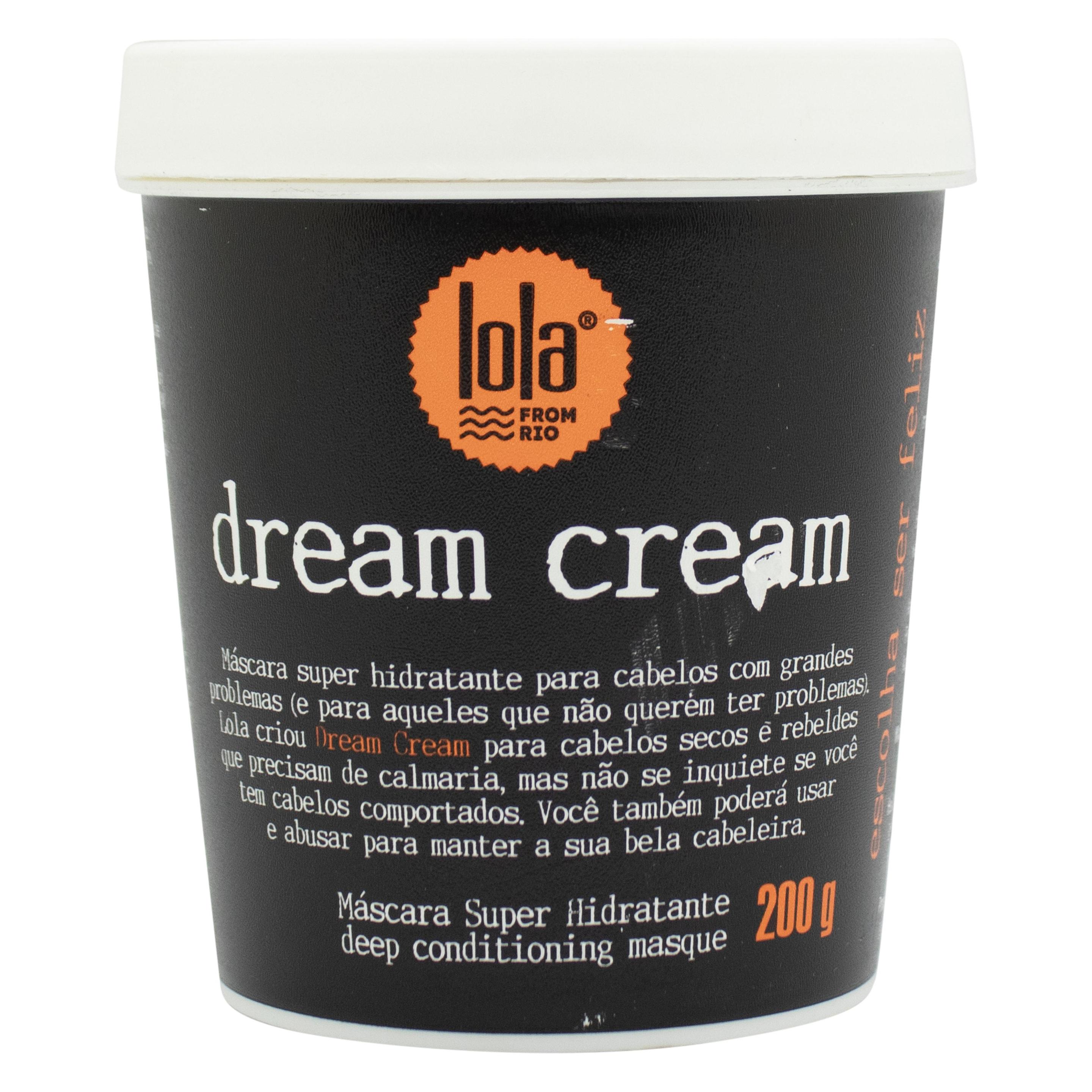 Lola Cosmetics Lola Dream Cream Vegane Hydratisierende Haarmaske für trockenes und rebellisches Haar 200g (200 ml) (45824950)