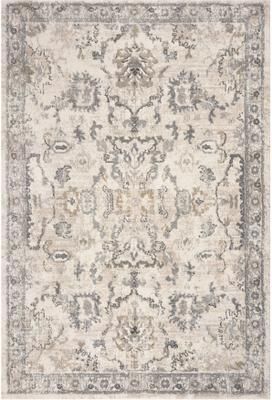 Domani Portland Sky Blue Boho Distressed Area Rug