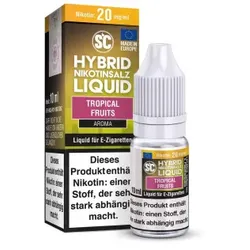 Tropical Fruits Hybrid NicSalt Liquid by SC 10ml / 10mg