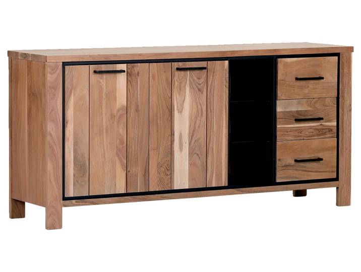 Landscape Sideboard AKAZIO, akazie, Teilmassiv