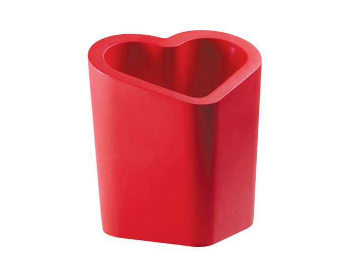 SLIDE vase MON AMOUR POT (Rouge - Polyéthylène)