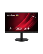 ViewSonic LED-Monitor 61 cm 24" 23.8" sichtbar 1920 x 1080 Full HD 1080p @ 100 Hz IPS 350 cd/m² 1300:1 4 ms HDMI DisplayPort USB-C Lautsprecher (VG2409-MHDU-2)