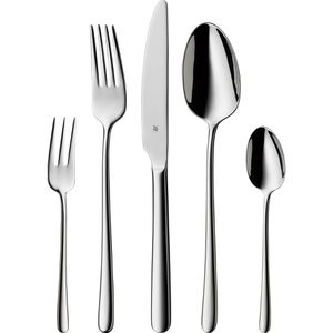 WMF Besteck-Set Professional Scala, Edelstahl 18/10, für 6 Personen, silber poliert, 30-teilig