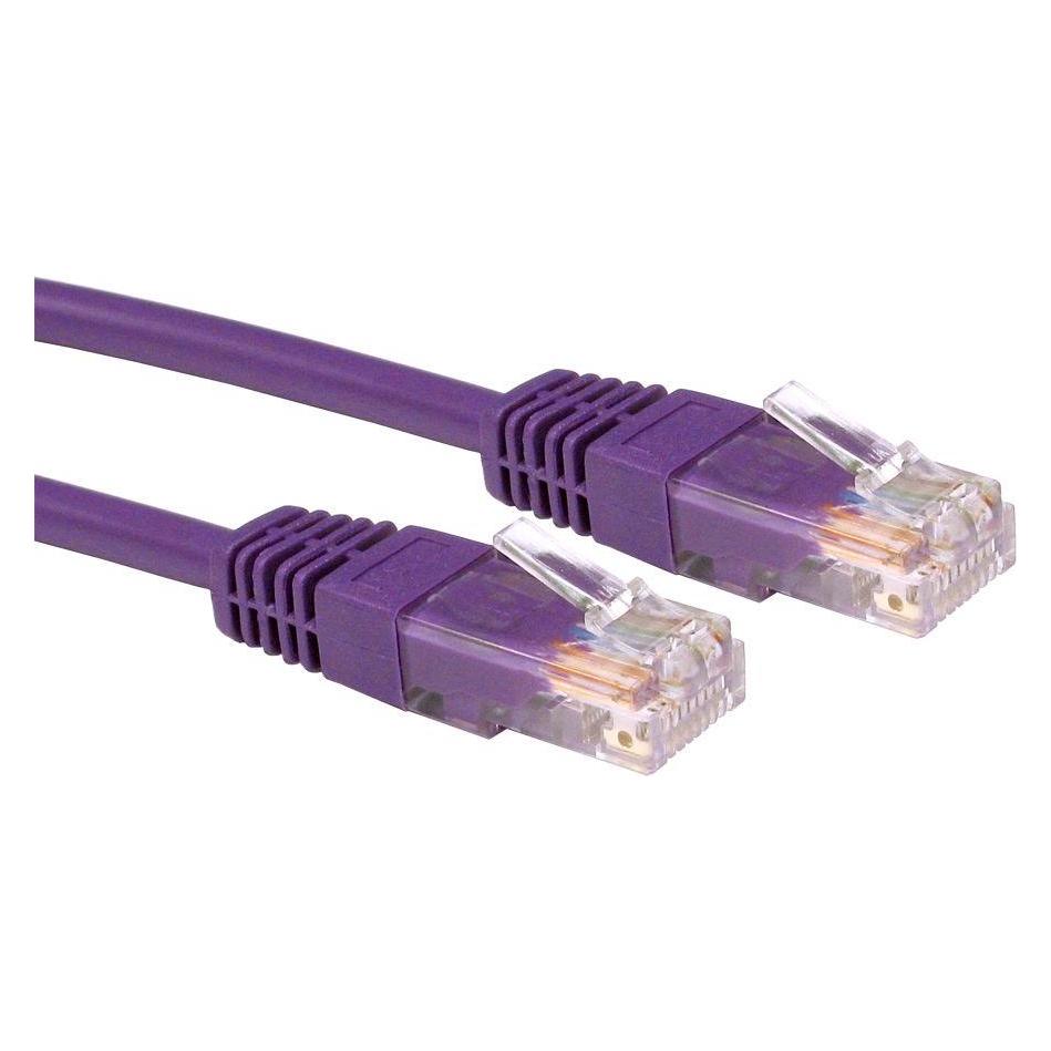 Cables Direct CDL 5m Cat5e Cbl - Violet 26AWG (CAT5e, 5 m) (URT-605V)