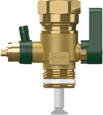Reflex Durchströmungsarmatur Flowjet 3/4" 9116799  mit Entleerung, für Refix DD