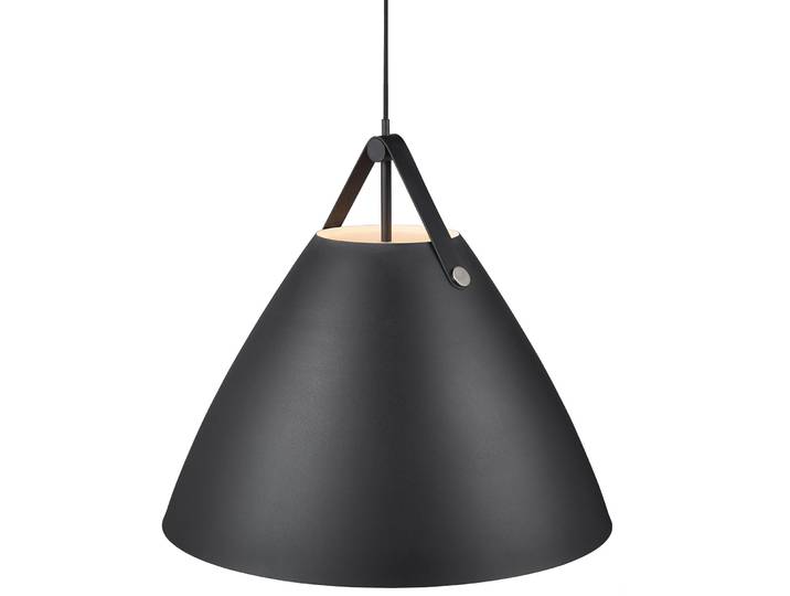 NORDLUX Pendellampe Strap Schwarz Metall B 27 cm