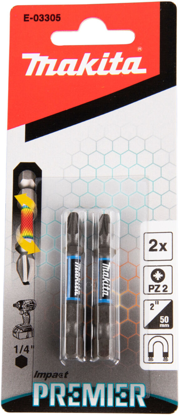 Makita Torsion Bit PZ2-50 (E-03305)