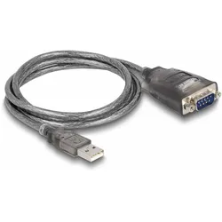 Delock Schnittstellenkabel USB - Seriell (1 m), Schnittstellenkabel