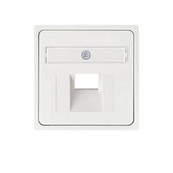 ELSO 366504 ELSO Zentralplatte 366504 für 1xRJ45 JOY reinweiß RJ45-Datendose Joy 10 St.