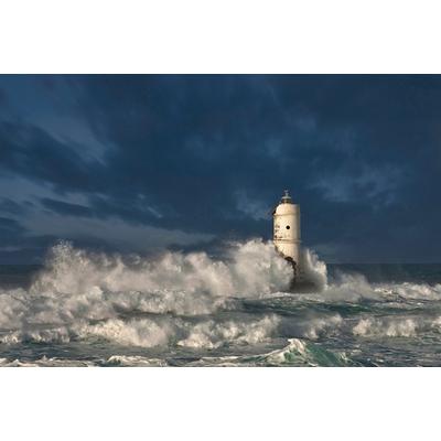 Fototapete PAPERMOON "Photo-Art NICOLA FRIARGIU, FARO DI MANGIABARCHE (CALASETTA-SARDEGNA)", bunt, B:5m L:2,8m, Vlies, Tapeten