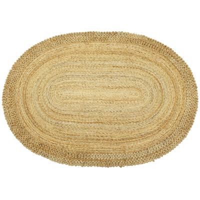 Sisalteppich CARPETFINE "Juteteppich Luca", beige (natur), B:160cm H:13mm L:230cm, Jute, Teppiche, Sisalteppich, natürliches Pflanzenmaterial von Hand gewebt, Boho Style