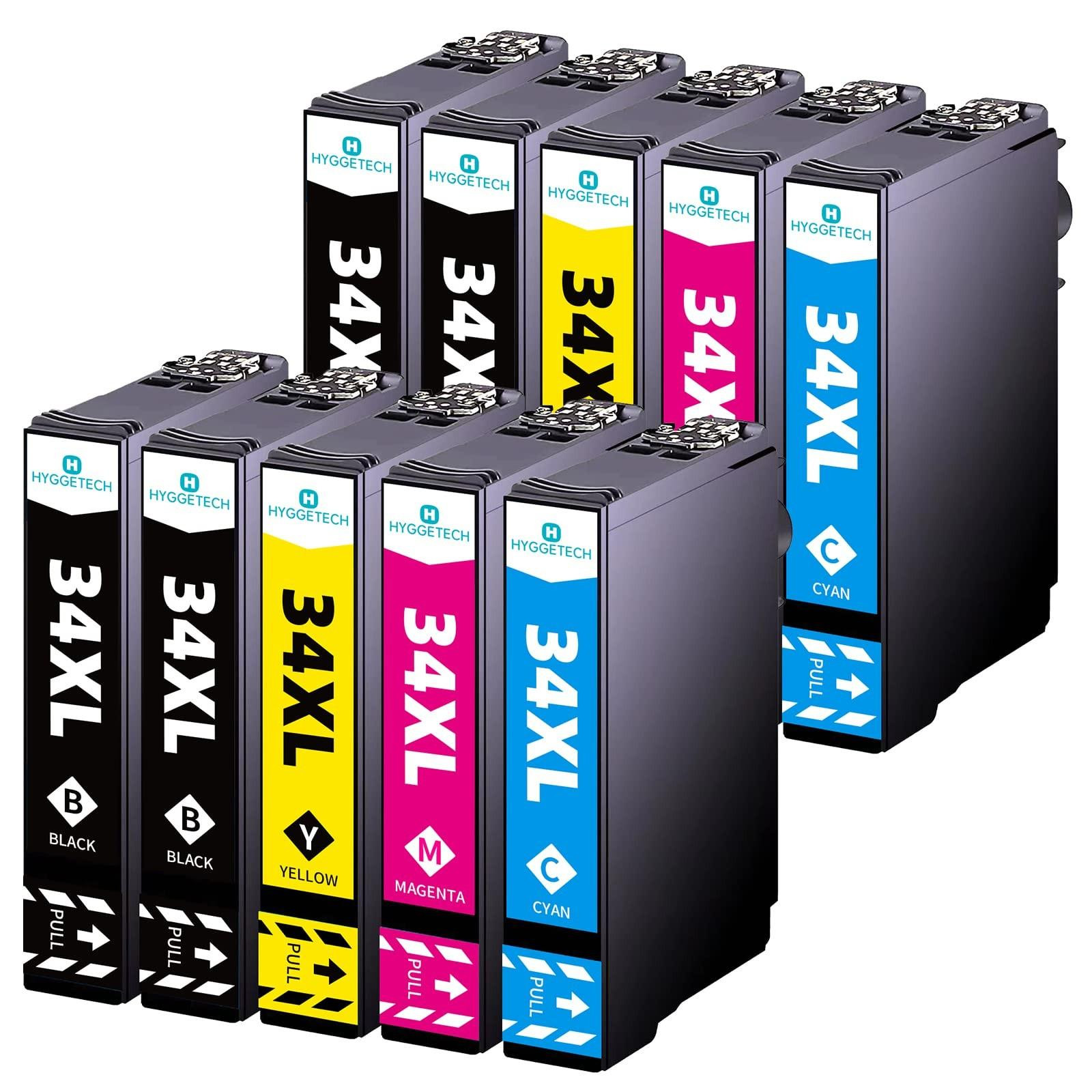 Set van 10 compatibele inktcartridges voor Epson 34XL