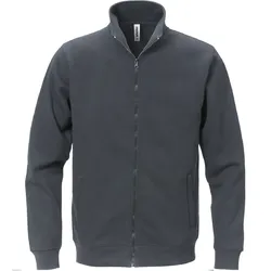 Sweatjacke "1733 SWB" - S - dunkelgrau