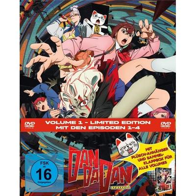 DAN DA DAN - Staffel 1, Volume 1 LTD. - Mit Plüsch-Anhänger und Sammelklappbox für alle Volumes, DVD