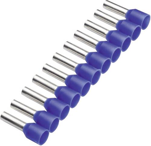 Cimco 18 4502 Aderendhülse 0.75mm² Teilisoliert Grau 500St.