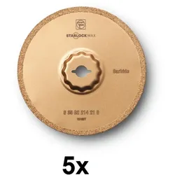Fein Super Cut 5er Pack Hartmetall Sägeblatt 1.2mm Ø 105mm SLM