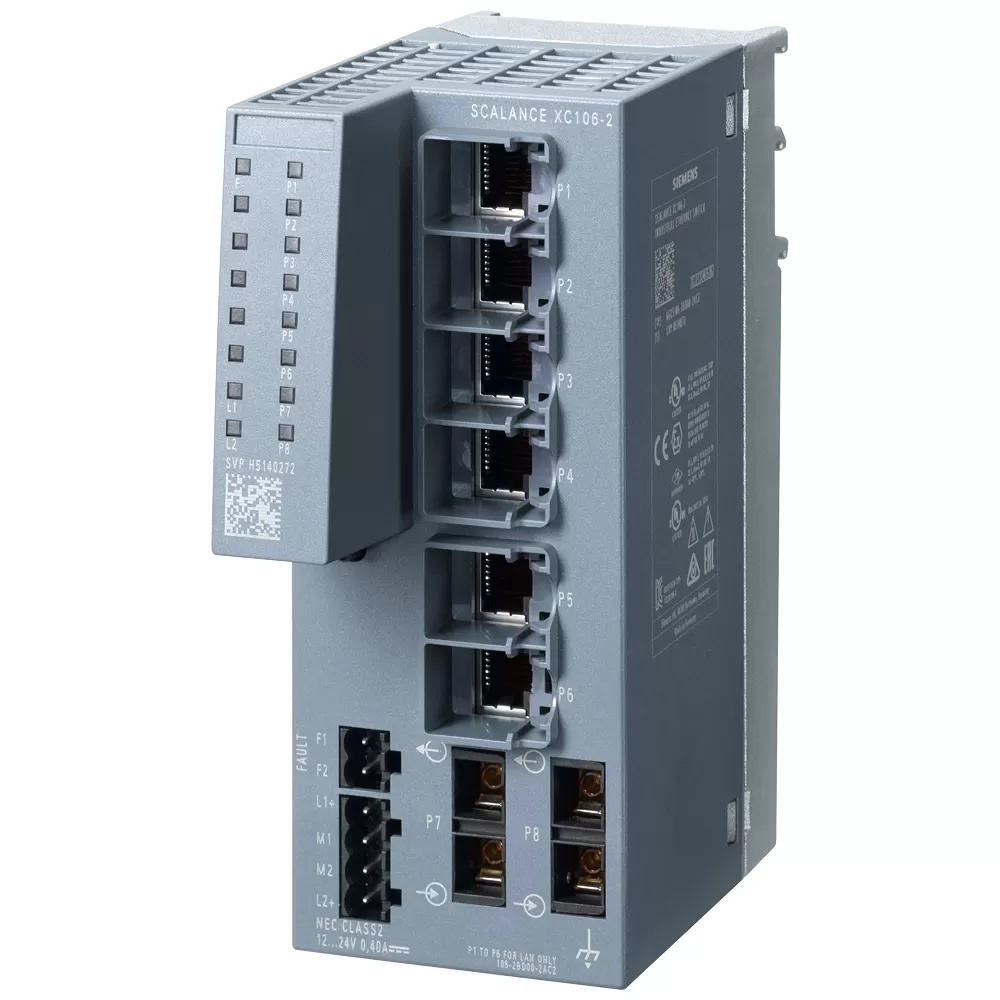 Siemens 6GK5106-2BD00-2AC2, Unmanaged