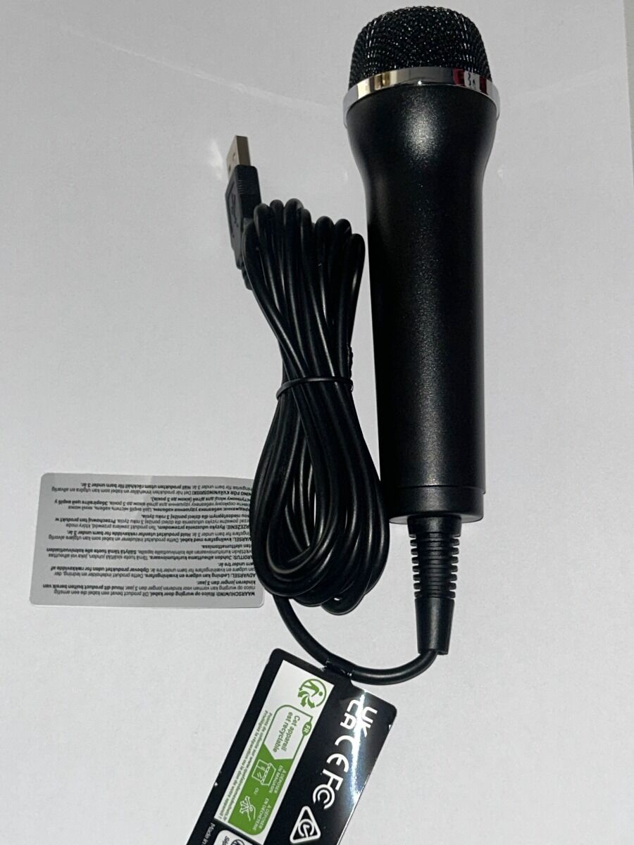 Plaion Let's Sing Microfoon-Zwart OEM (Diversen) Nieuw