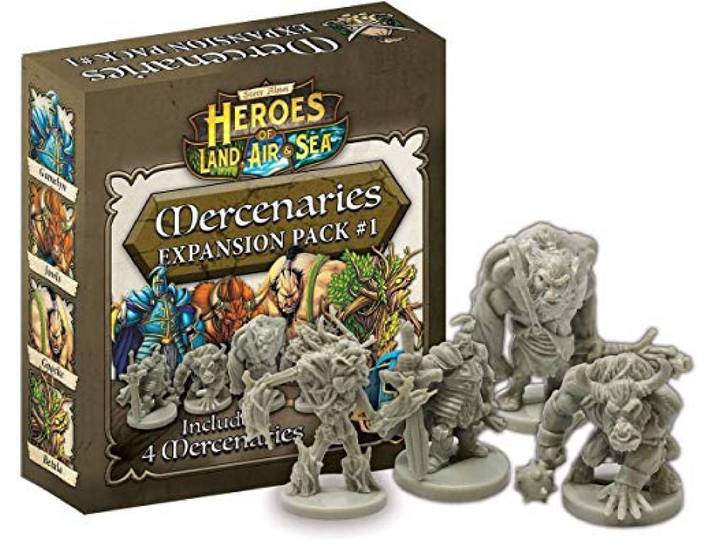 Gamelyn Games GAMHLASP202 Heroes of Land, Air & Sea: Mercenary Pack 1 - EN