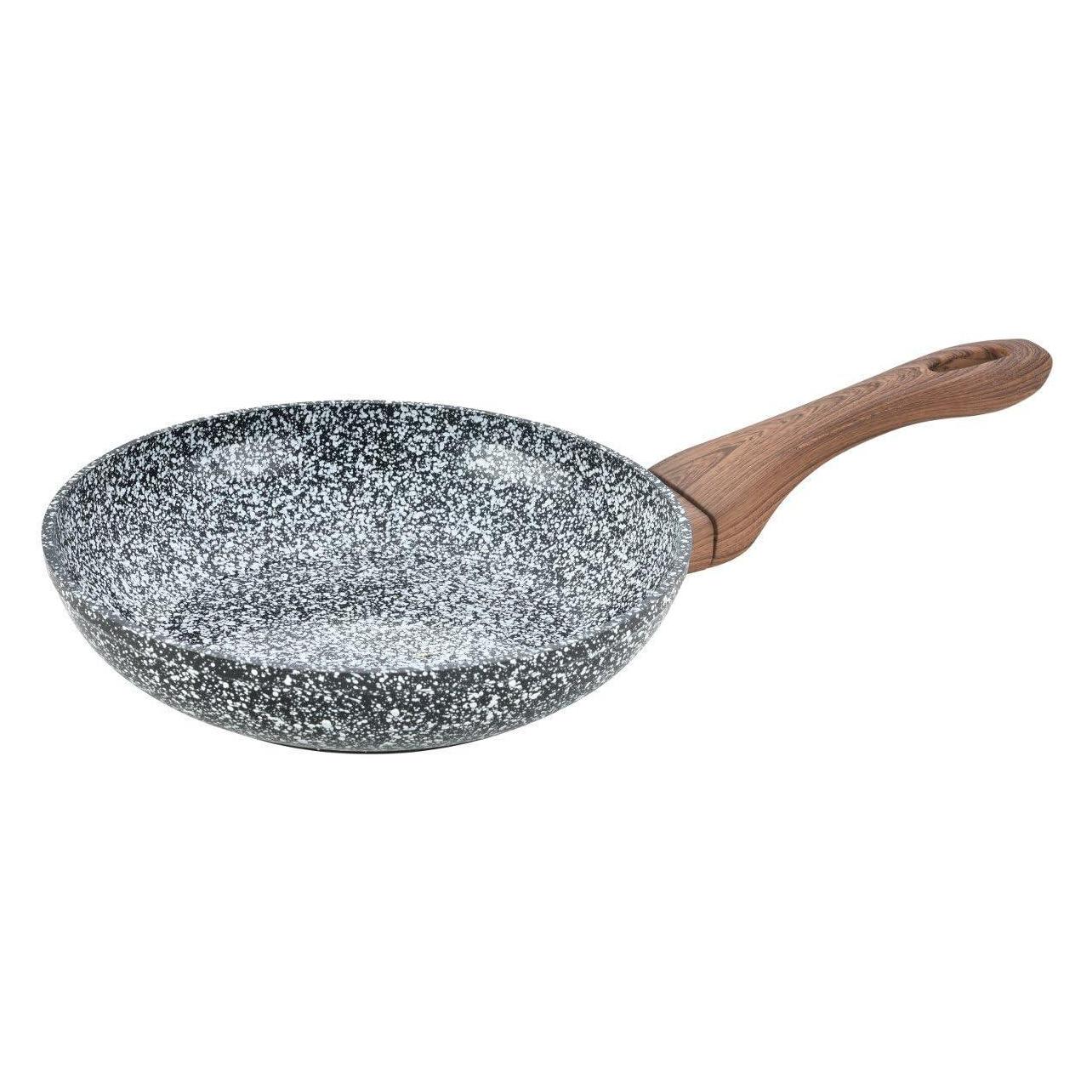 Kinghoff GRANITE FRY 24cm GRANIT WOOD KH-1028 (Bratpfanne, Aluminiumguss, 24 x 5 cm) (21178839)