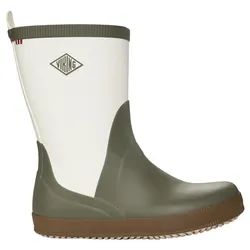 Viking Herren Seilas Heritage Gummistiefel - 43 - Olive/Brown